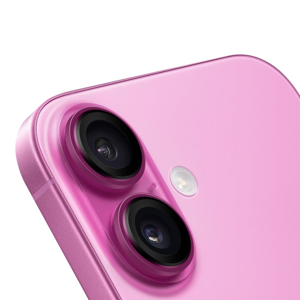 Ochrana čoček OBAL:ME pro Apple iPhone 16-16 Plus Pink - náhled 2