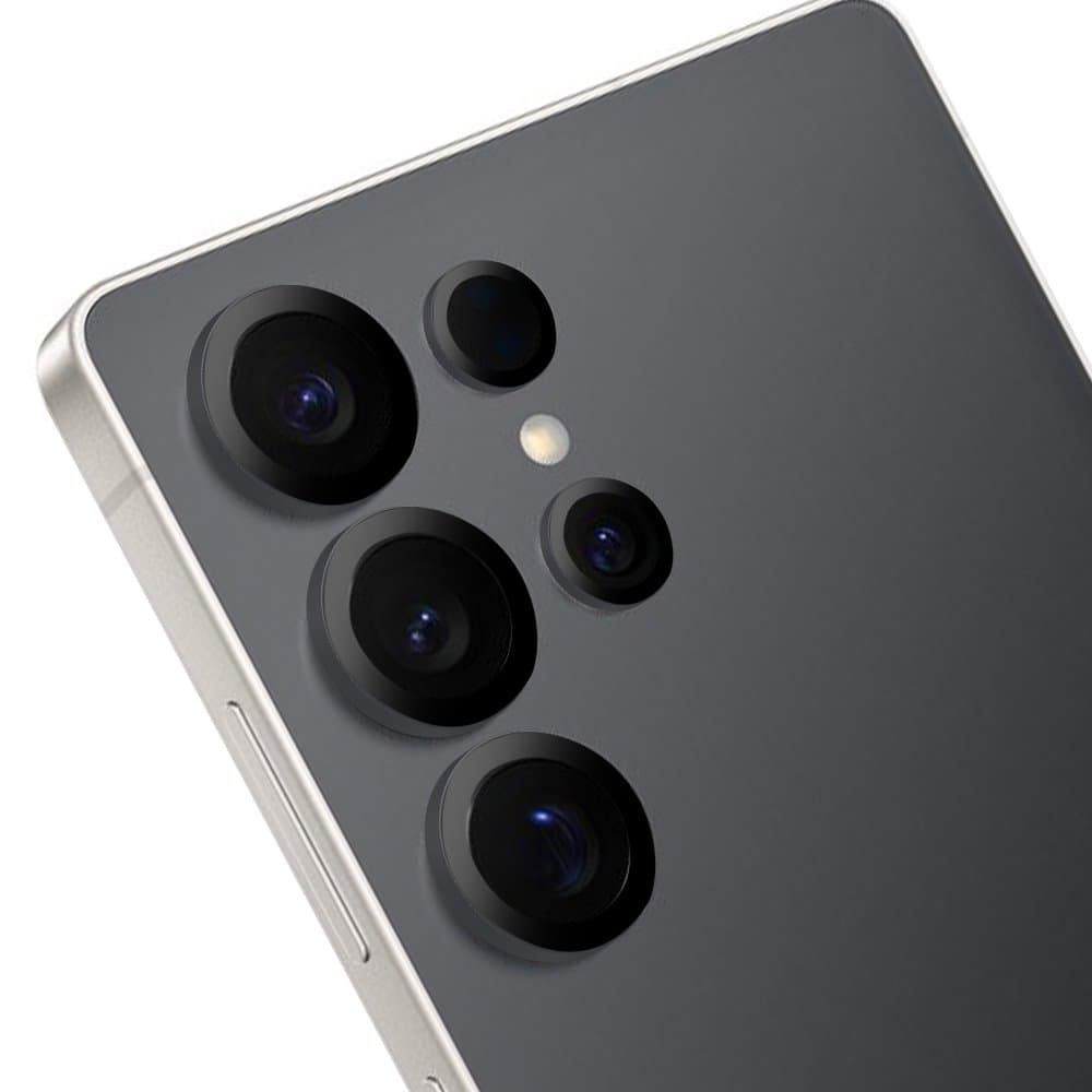 Ochrana čoček OBAL:ME pro Samsung Galaxy S25 Ultra Titanium Black - náhled 2