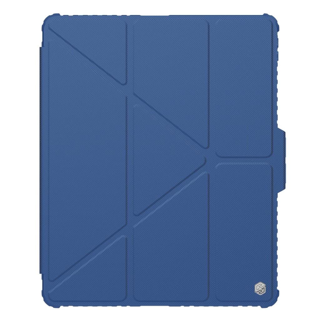 Pouzdro Nillkin Bumper PRO Protective Stand Multi-angle pro iPad Pro 12.9 2020/2021/2022/ Air 13 2024/2025 Sapphire Blue - náhled 2