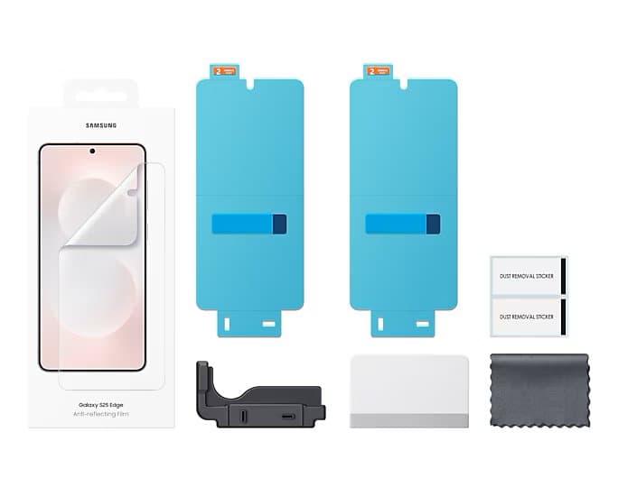Ochranná fólie EF-US937CTE Samsung Antireflexní pro Galaxy S25 Edge - náhled 2