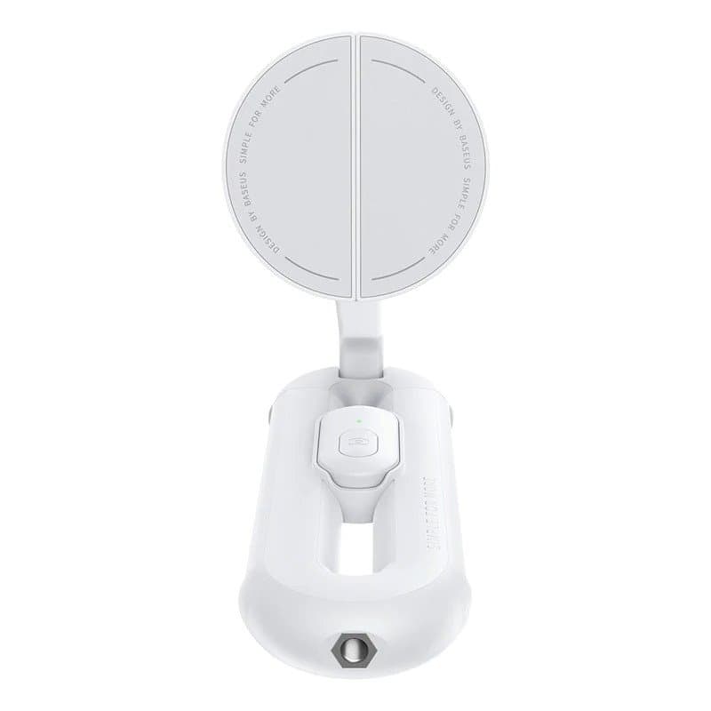 Selfie tyč Baseus TechShot Series Dual-Support Moon White - náhled 2