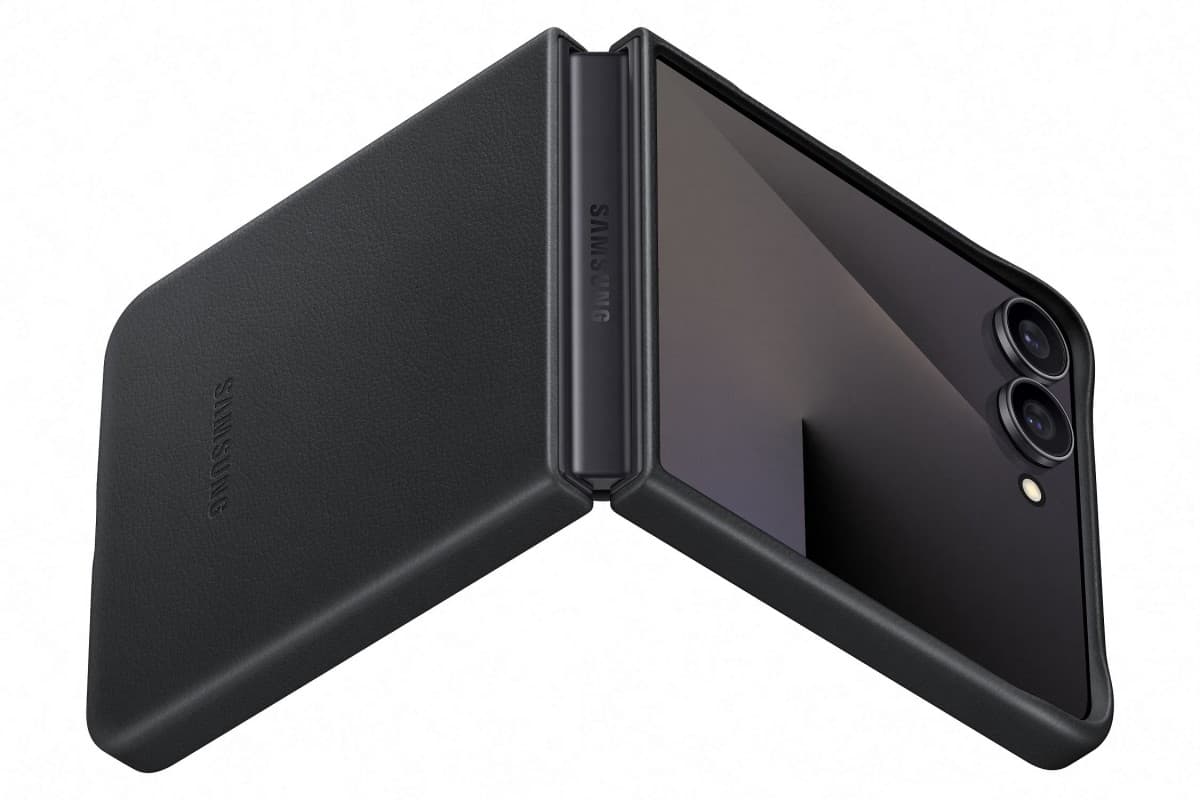 Zadní kryt EF-VF766PBE Samsung KindSuit pro Galaxy Z Flip 7 Black - náhled 2