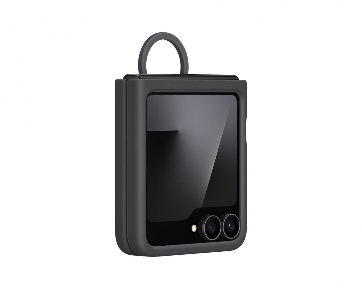 Zadní kryt EF-PF741TBE Samsung s Kroužkem pro Galaxy Z Flip 7 FE Black - náhled 2