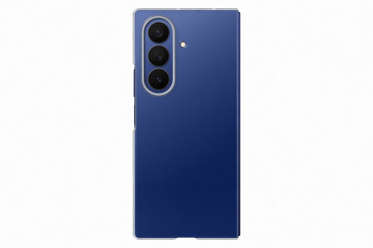 Zadní kryt EF-AF966CTE Samsung Clear pro Galaxy Z Fold 7 Transparent - náhled 2