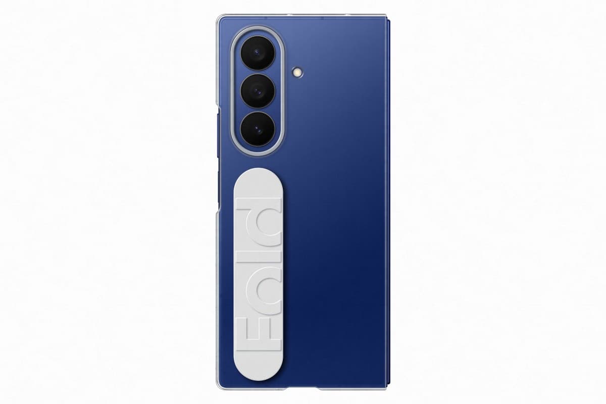 Zadní kryt EF-QF966CTE Samsung Clear Grip pro Galaxy Z Fold 7 Transparent - náhled 2