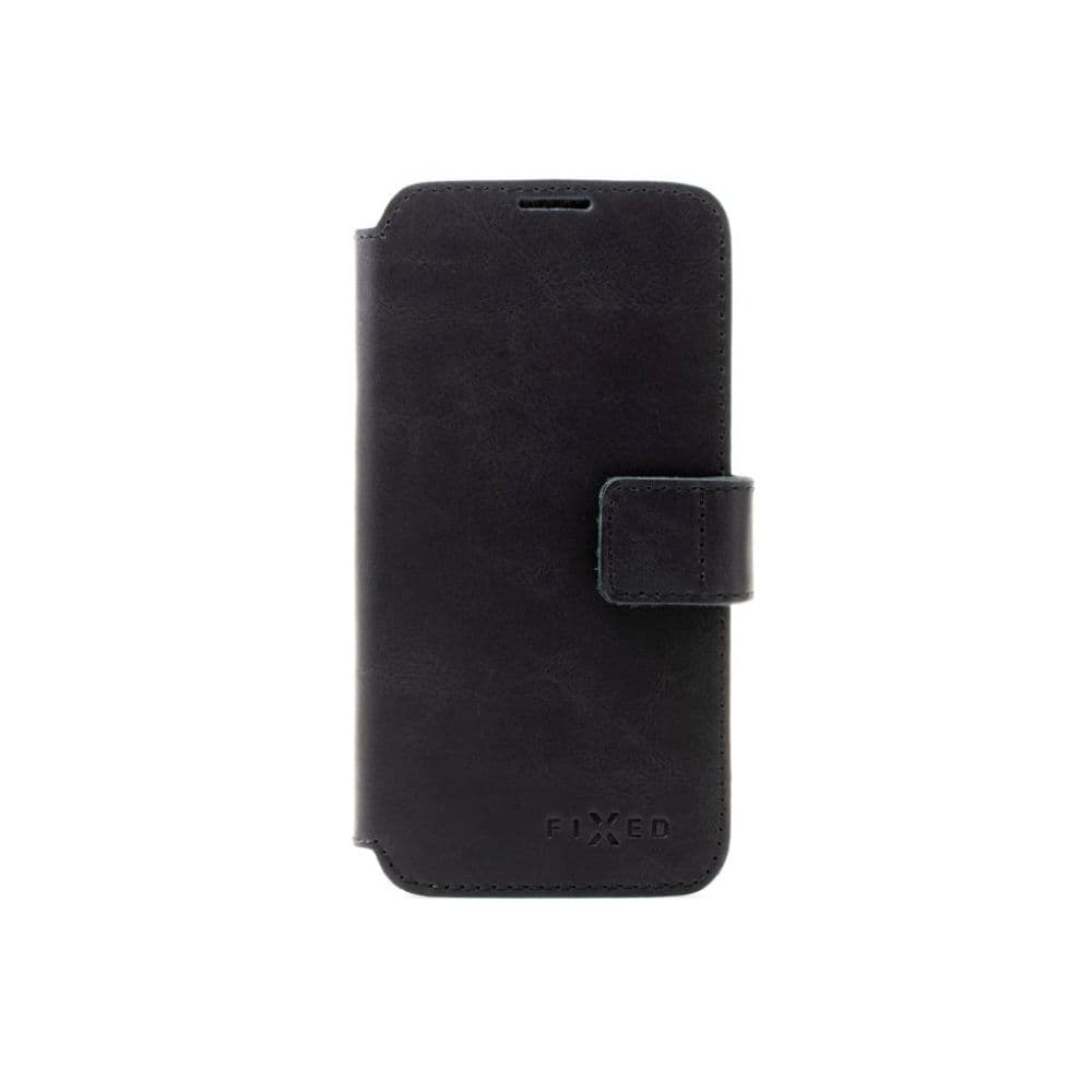 Kožené pouzdro typu kniha FIXED ProFit pro Samsung Galaxy A36 5G, černé - náhled 2