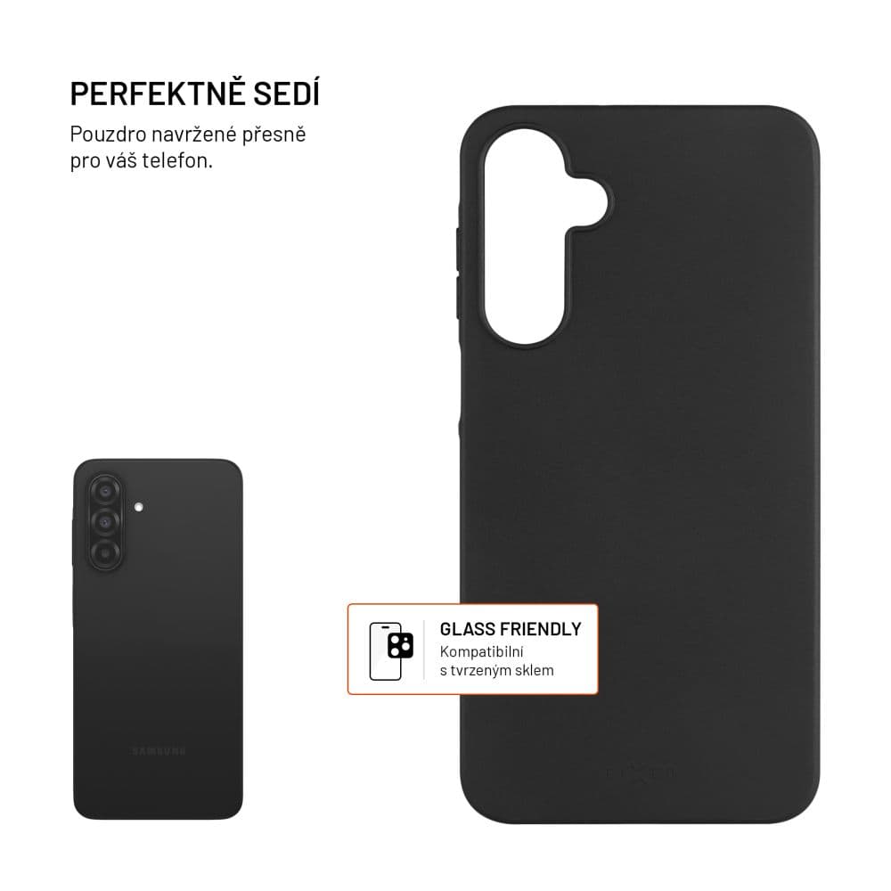 TPU gelový kryt FIXED ReStory pro Samsung Galaxy A26 5G, černý - náhled 2