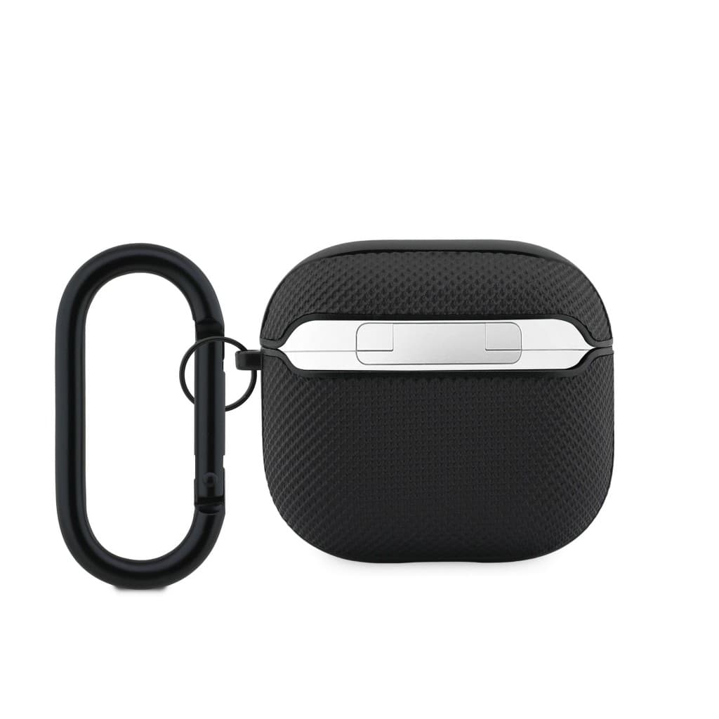 Pouzdro Lacoste Petit Pique Croc Logo Patch pro AirPods 4 Black - náhled 2