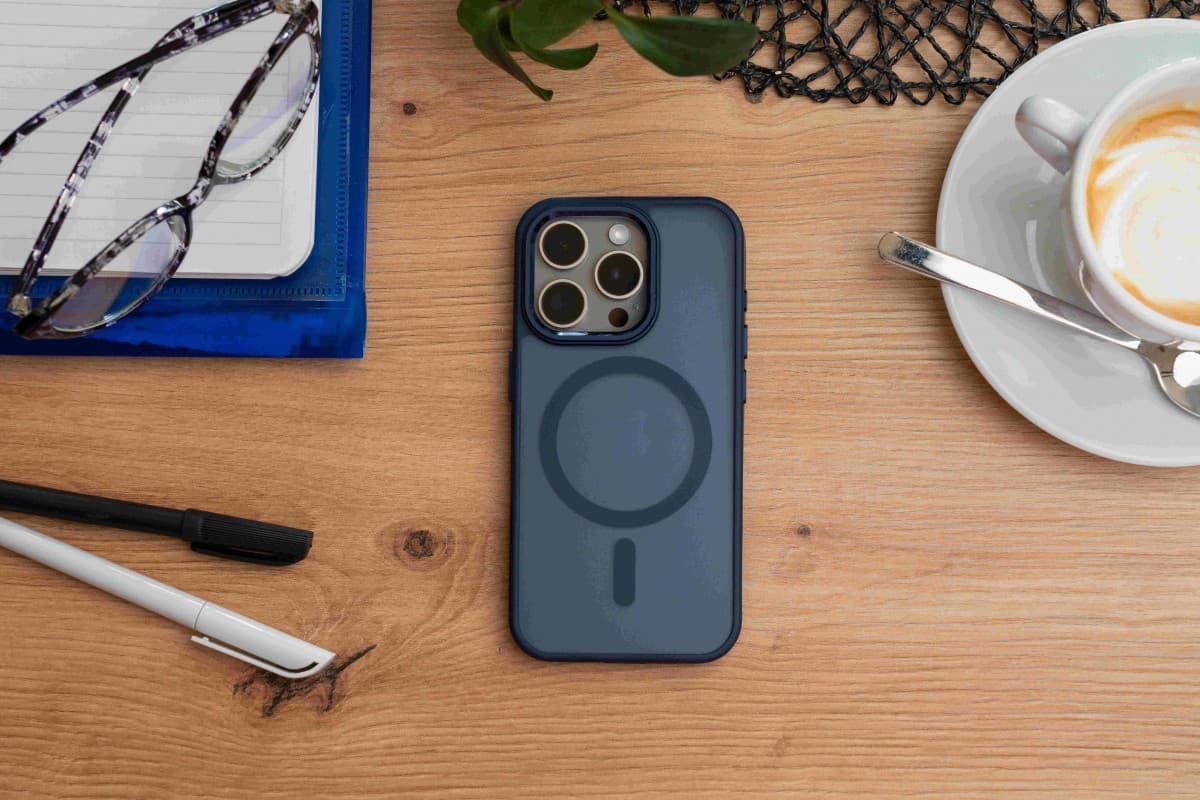 Zadní kryt Swissten Magstick Flex pro Apple iPhone 17 Air modrý - náhled 2