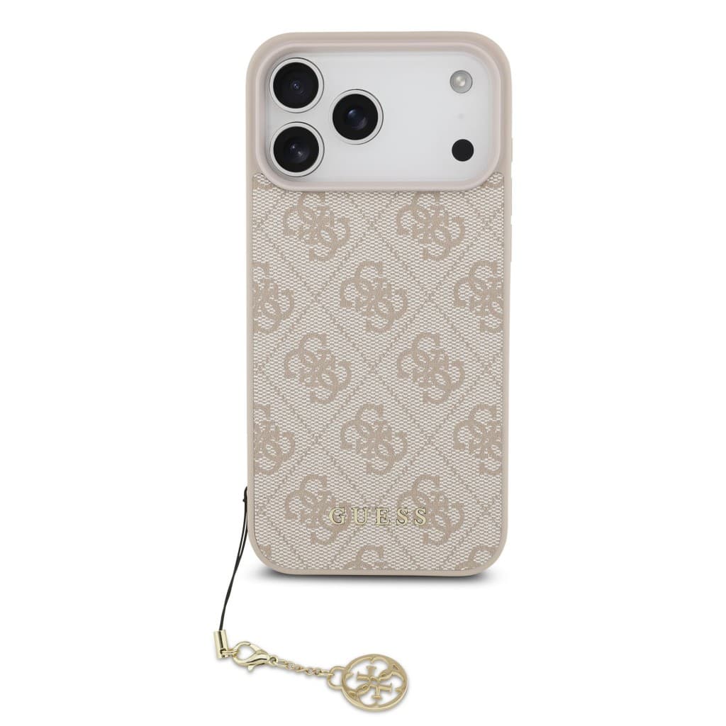 Zadní kryt Guess 4G Charm pro iPhone 17 Pro Max Tone on Tone Pink - náhled 2