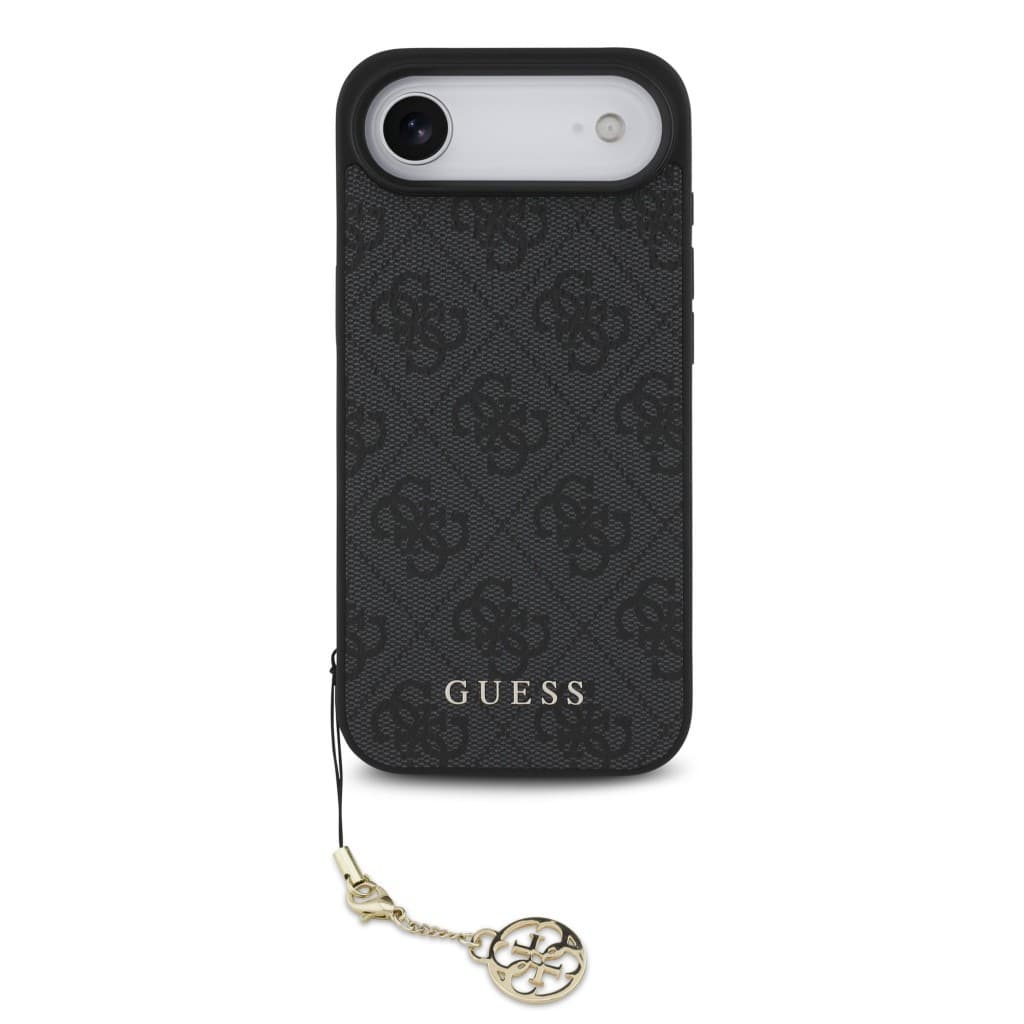 Zadní kryt Guess 4G Charm pro iPhone 17 Air Tone on Tone Grey - náhled 2