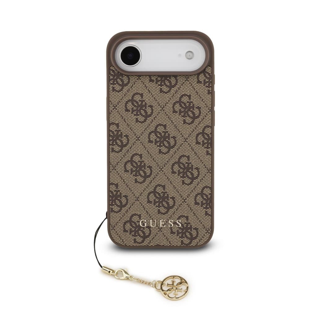 Zadní kryt Guess 4G Charm pro iPhone 17 Air Tone on Tone Brown - náhled 2