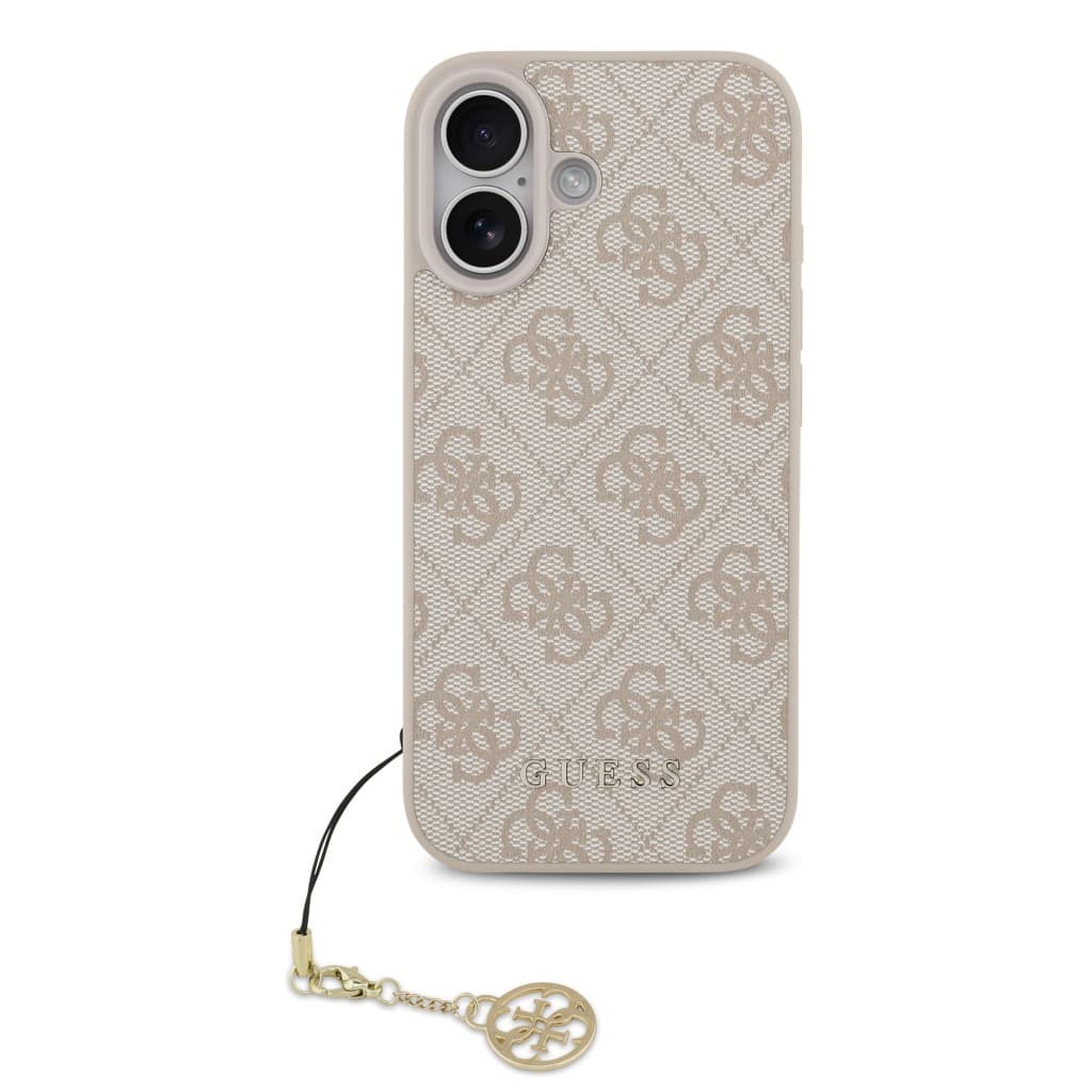 Zadní kryt Guess 4G Charm pro iPhone 17 Tone on Tone Pink - náhled 2