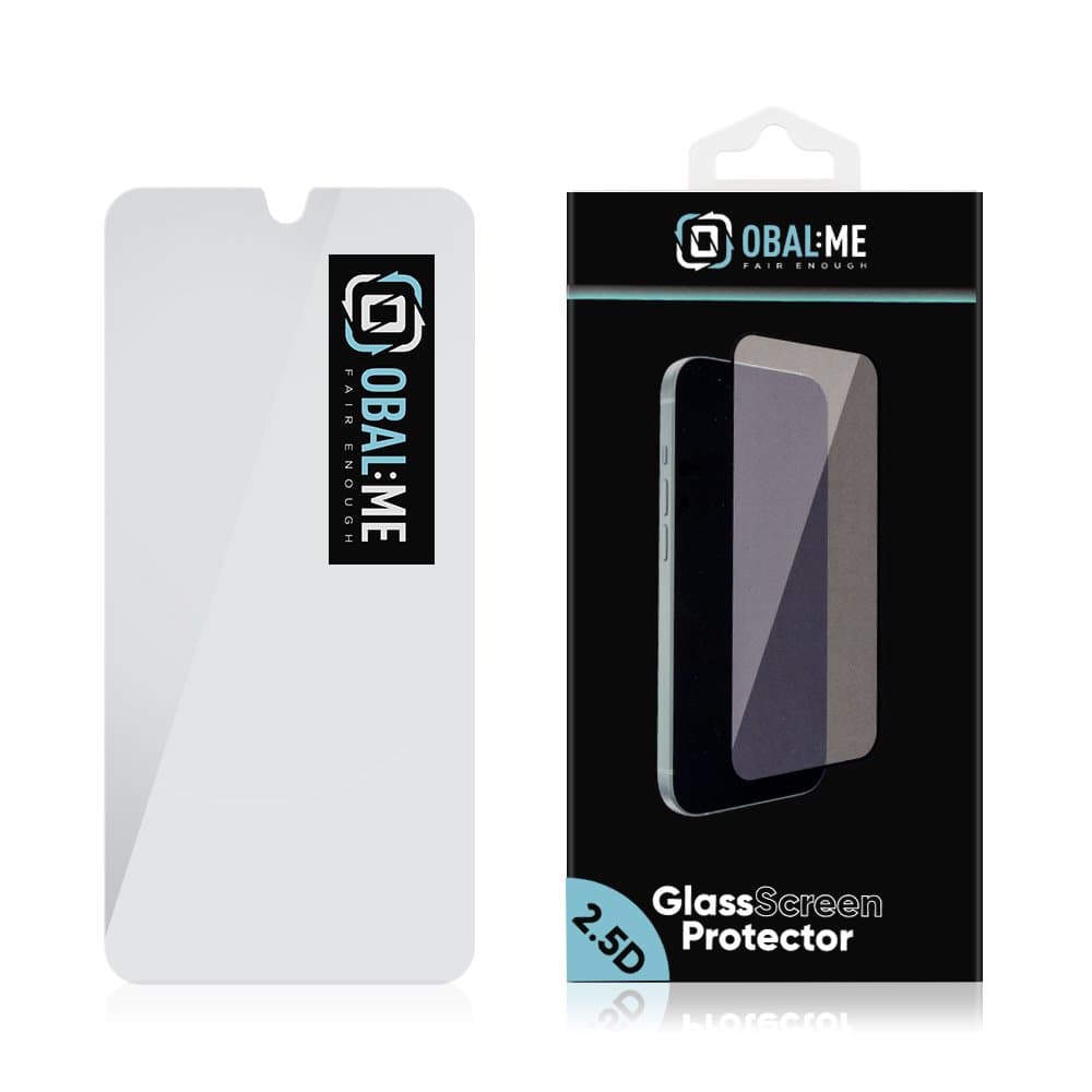 Tvrzené sklo OBAL:ME 2.5D pro Samsung Galaxy A17 4G-5G Clear - náhled 2