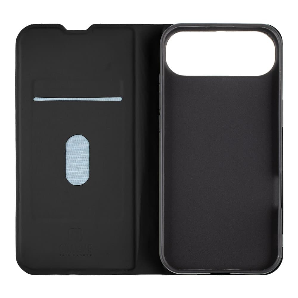 Knížkové pouzdro OBAL:ME SmoothTouch pro Apple iPhone 17 Air Black - náhled 2