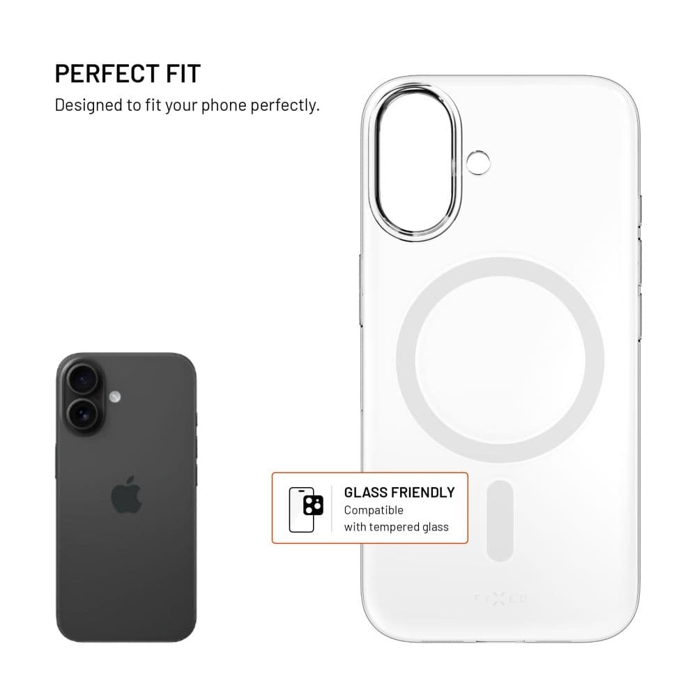 Zadní kryt FIXED MagShell s podporou Magsafe pro Apple iPhone 17, čirý - náhled 2