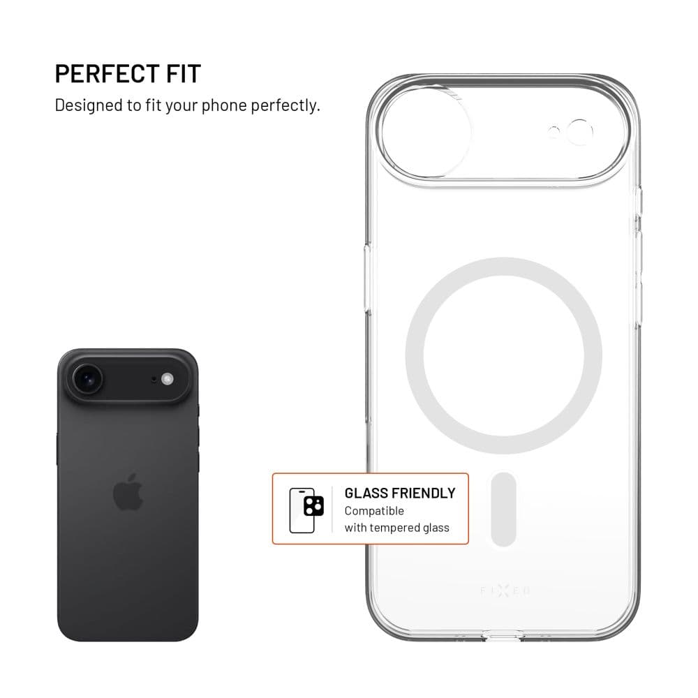 Zadní kryt FIXED MagShell s podporou Magsafe pro Apple iPhone 17 Air, čirý - náhled 2