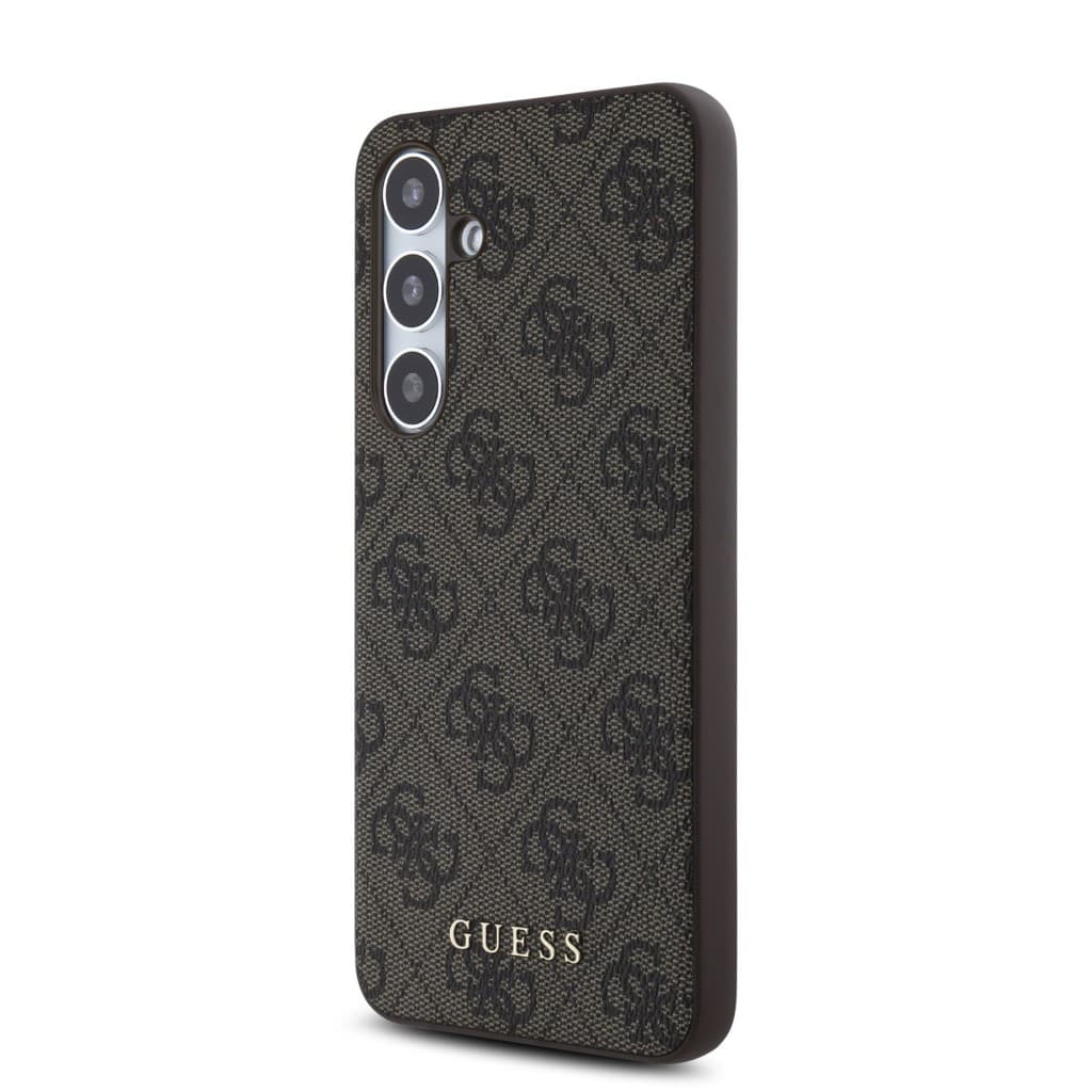 Zadní kryt Guess 4G pro Samsung Galaxy S24 FE Brown - náhled 2