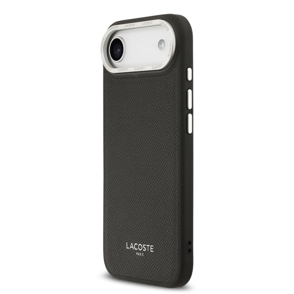 Zadní kryt Lacoste PU Leather Champs Elysees MagSafe pro iPhone 17 Air Black - náhled 2