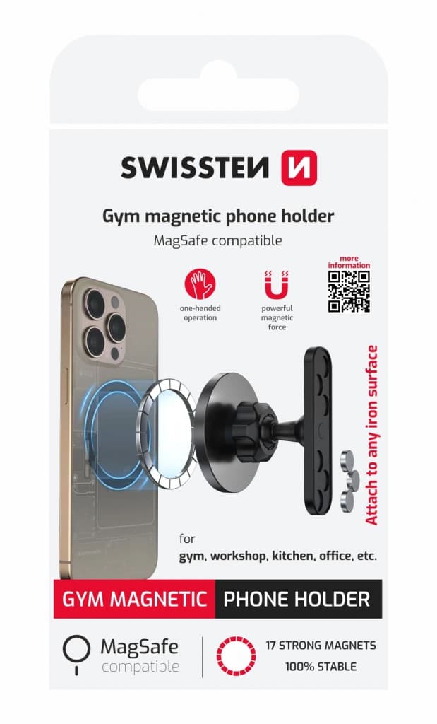 Univerzální držák Swissten Magsafe na mobil s magnetickým přichycením - náhled 2