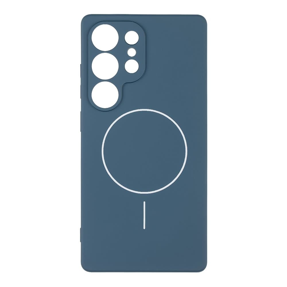 Zadní kryt OBAL:ME MagNetix Matte TPU pro Samsung Galaxy S25 Ultra Blue - náhled 2