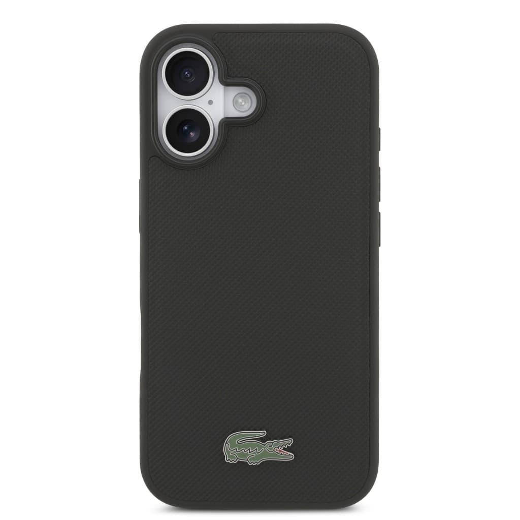 Zadní kryt Lacoste Iconic Petit Pique MagSafe + Peněženka pro iPhone 17 Black - náhled 2