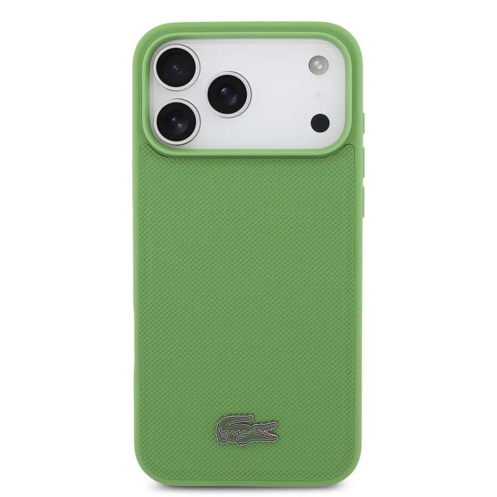 Zadní kryt Lacoste Iconic Petit Pique MagSafe + Peněženka pro iPhone 17 Pro Max Green - náhled 2