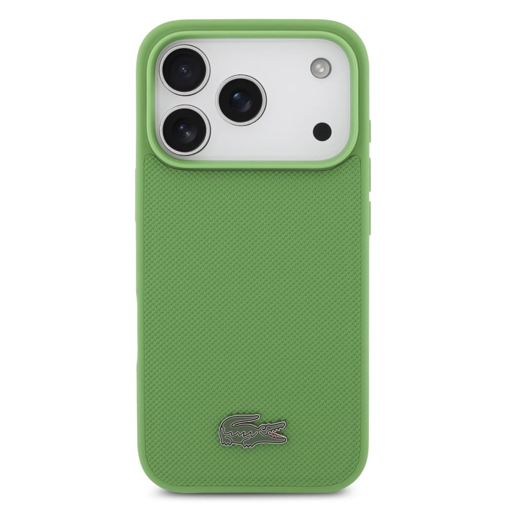 Zadní kryt Lacoste Iconic Petit Pique MagSafe + Peněženka pro iPhone 17 Pro Green - náhled 2