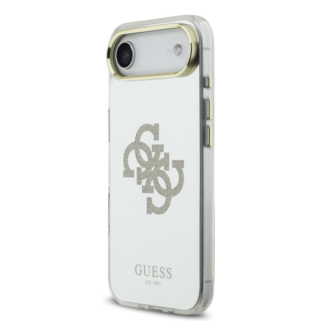 Zadní kryt Guess PC/TPU Mirror 4G Glitter Logo MagSafe pro iPhone Air Gold - náhled 2