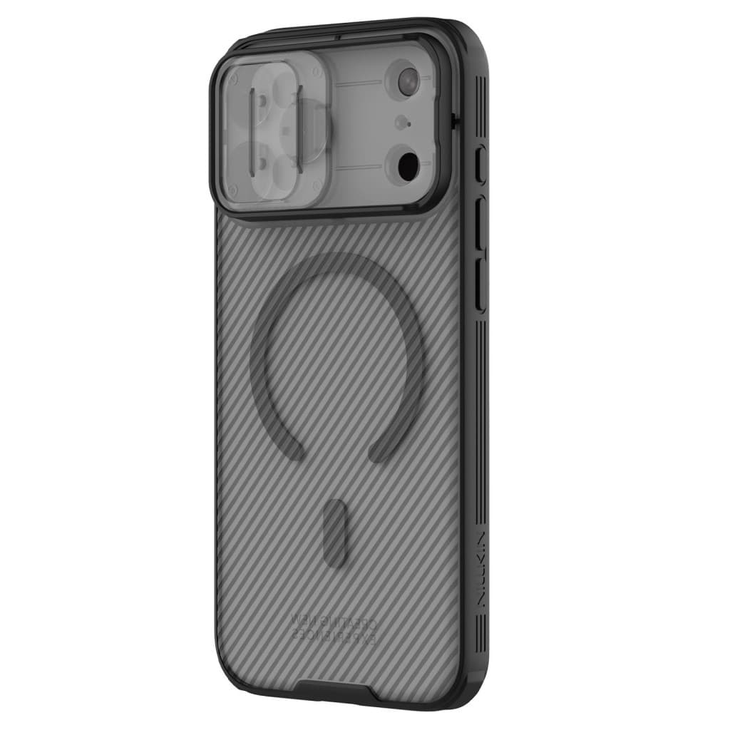 Zadní kryt Nillkin CamShield PRO Magnetic pro Apple iPhone 17 Pro Max Transparent Black - náhled 2