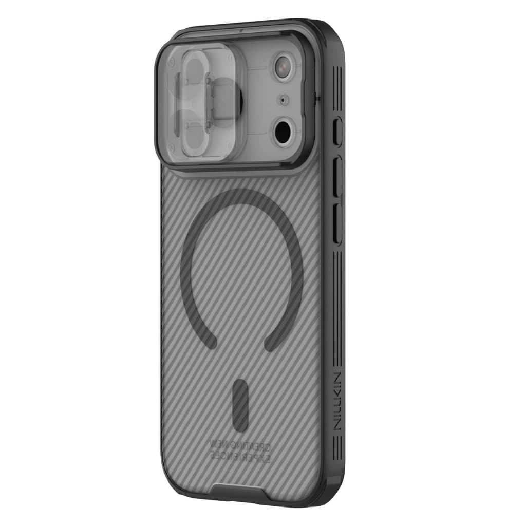 Zadní kryt Nillkin CamShield PRO Magnetic pro Apple iPhone 17 Pro Transparent Black - náhled 2