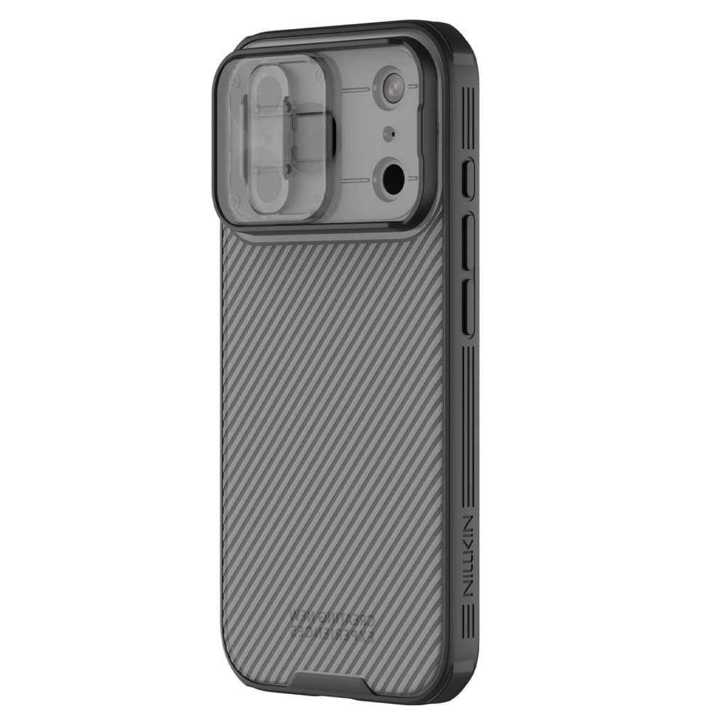 Zadní kryt Nillkin CamShield PRO pro Apple iPhone 17 Pro Transparent Black - náhled 2