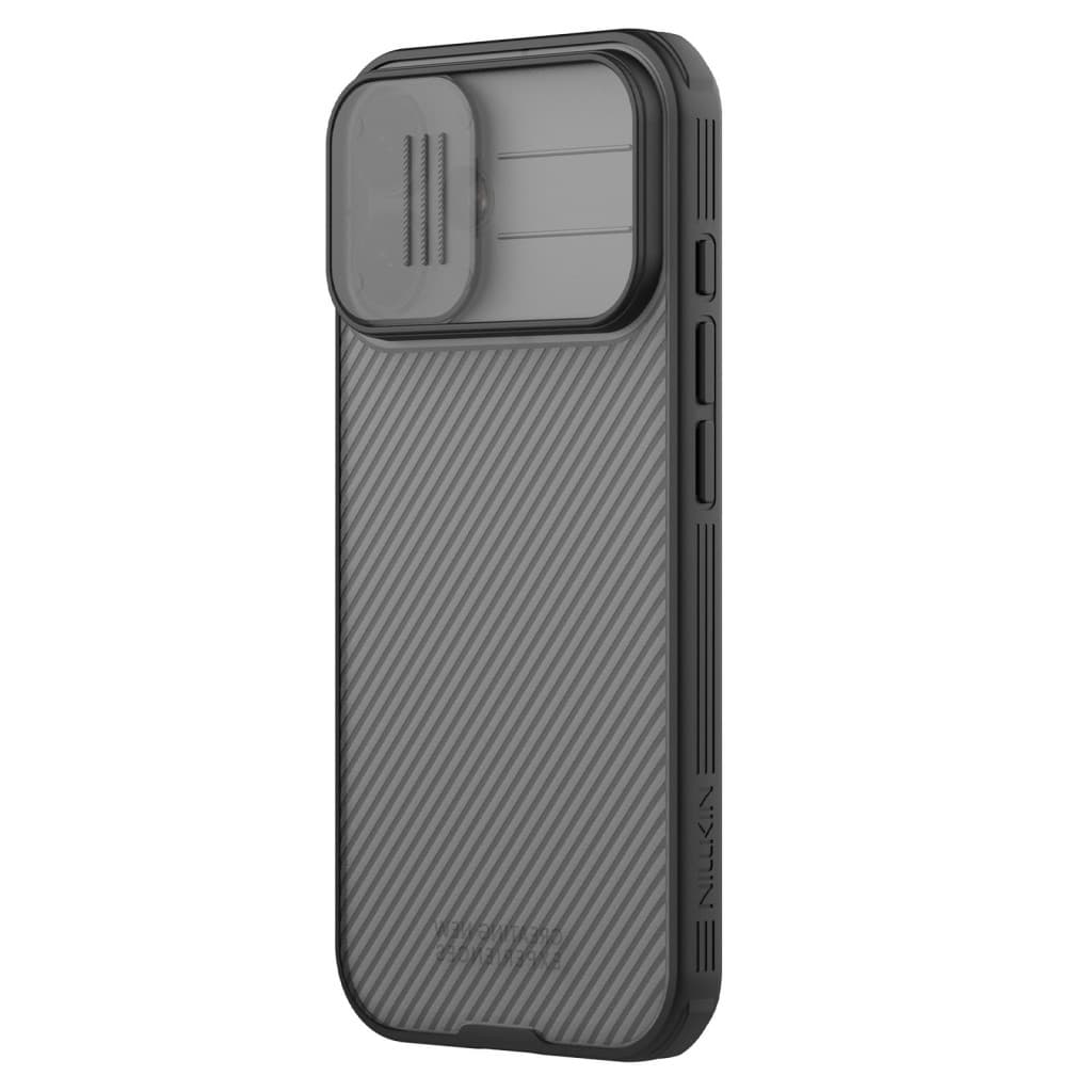 Zadní kryt Nillkin CamShield PRO pro Apple iPhone 17 Transparent Black - náhled 2