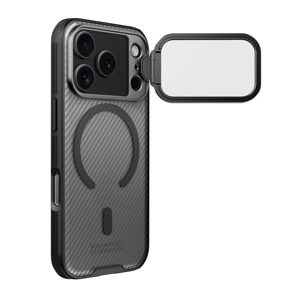 Zadní kryt Nillkin CamShield Prop Magnetic pro Apple iPhone 17 Pro Transparent Black - náhled 2