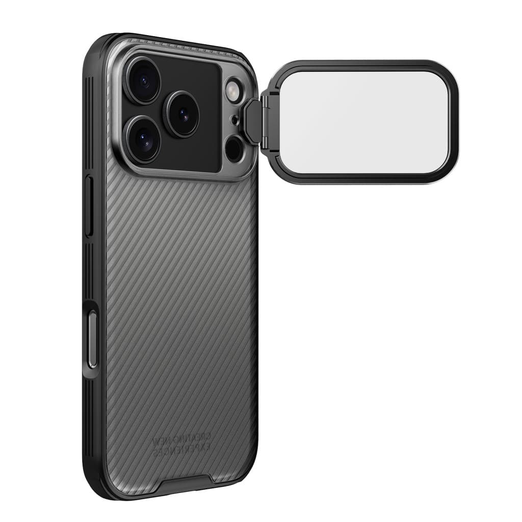 Zadní kryt Nillkin CamShield Prop pro Apple iPhone 17 Pro Transparent Black - náhled 2