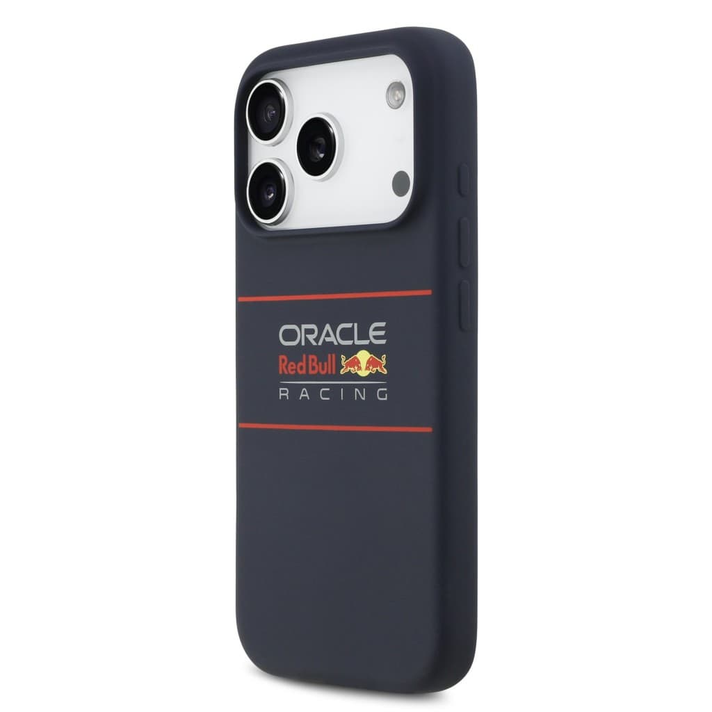 Zadní kryt Red Bull Silicone Horizontal Logo MagSafe pro iPhone 17 Pro Navy - náhled 2