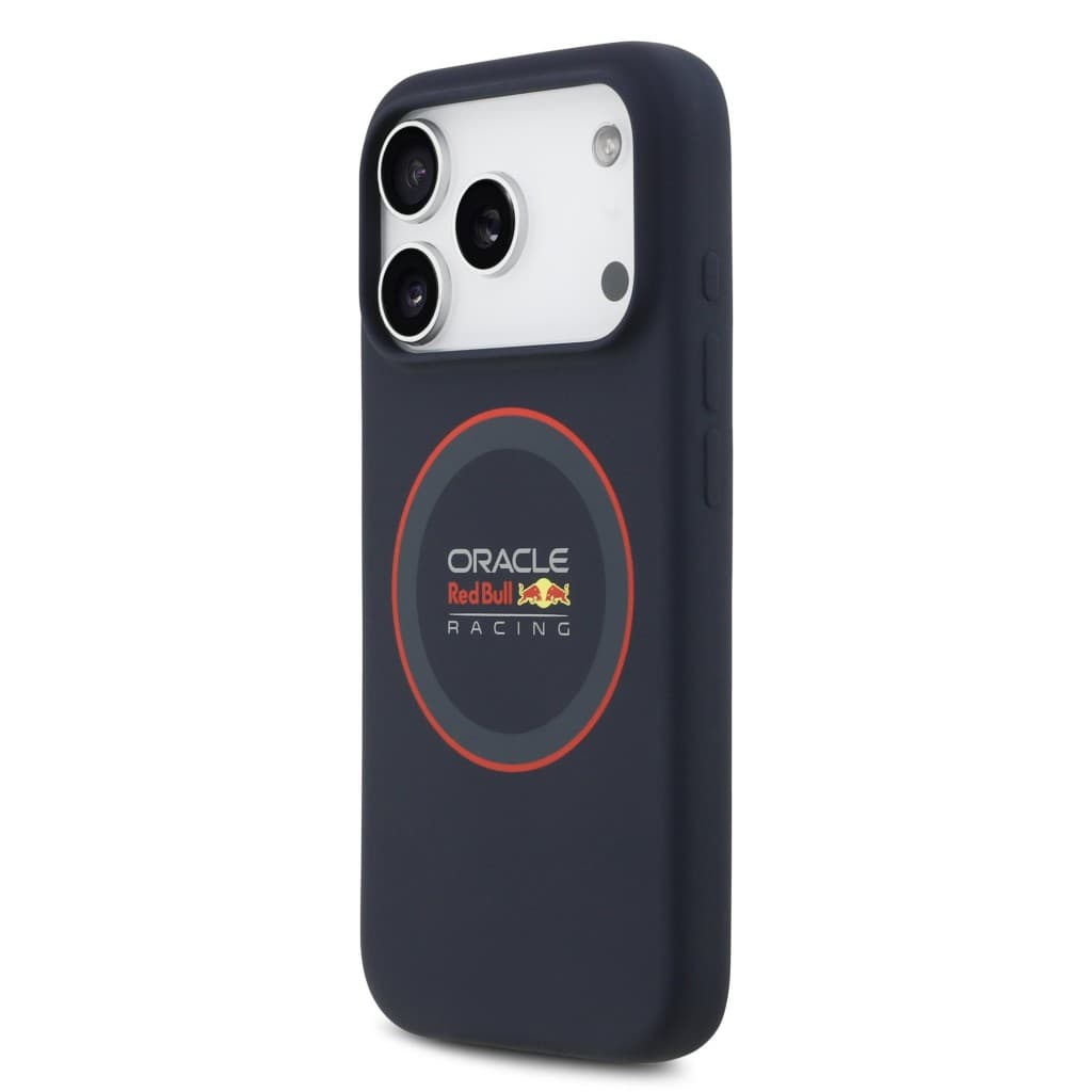Zadní kryt Red Bull Silicone Red Ring MagSafe pro iPhone 17 Pro Navy - náhled 2
