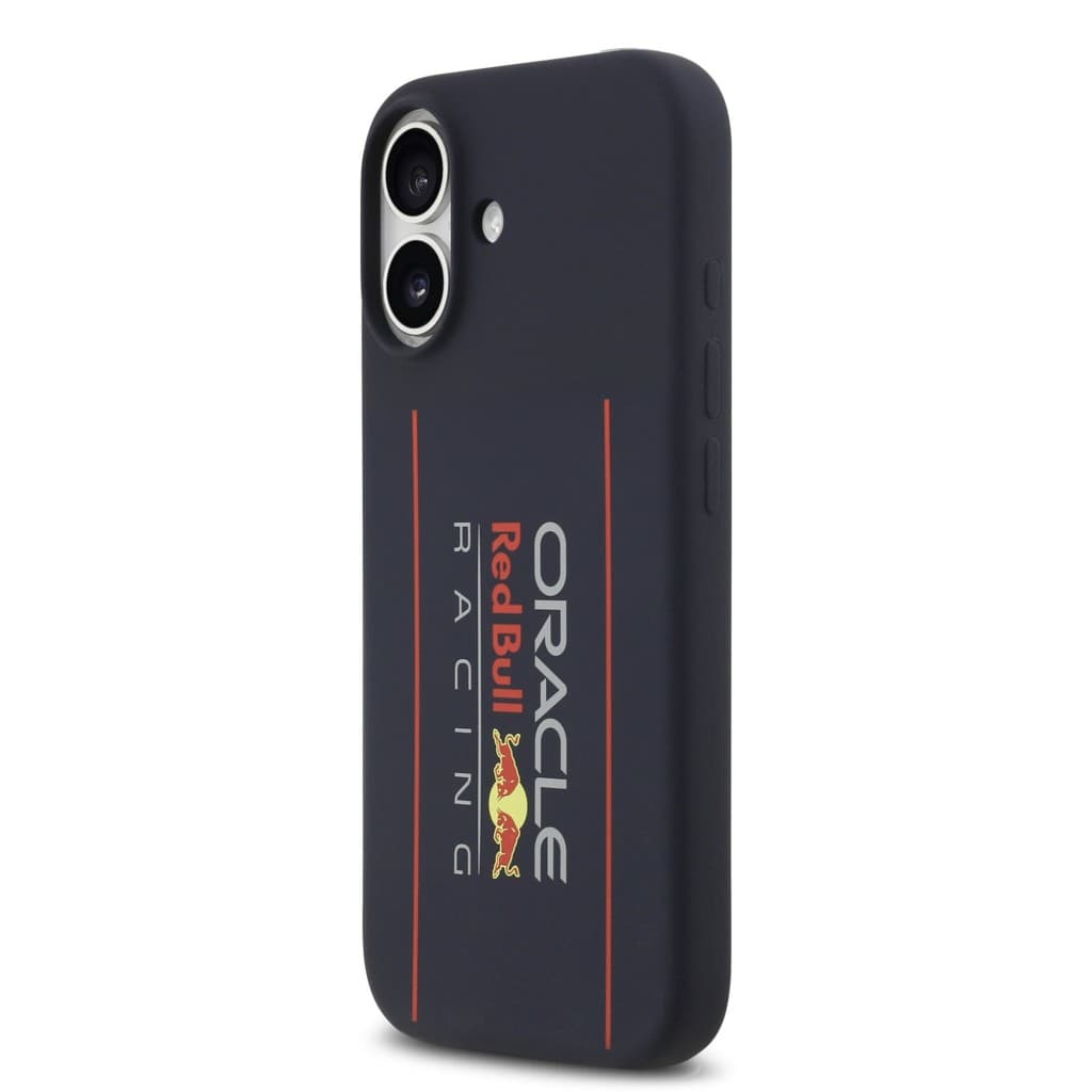 Zadní kryt Red Bull Silicone Vertical Logo MagSafe pro iPhone 17 Navy - náhled 2
