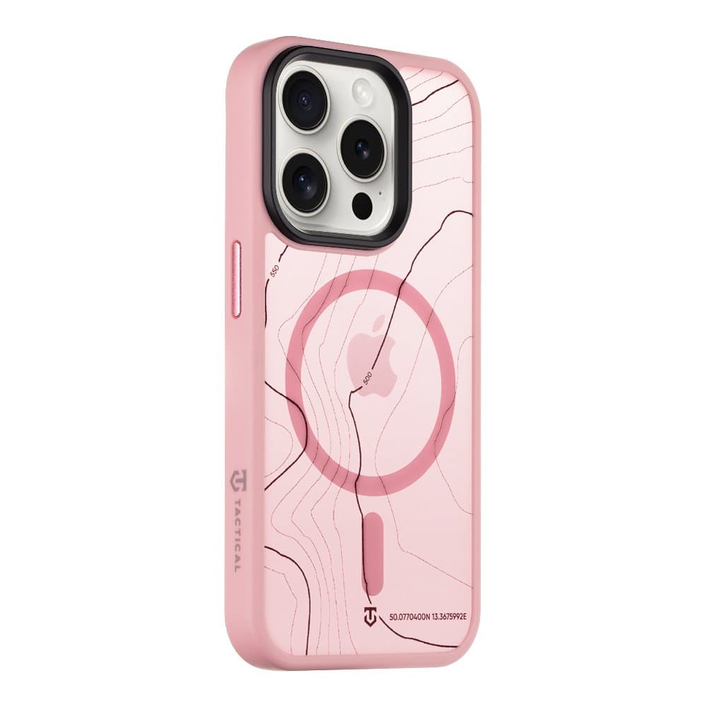 Zadní kryt Tactical Magproce Hyperstealth Sika pro iPhone 15 Pro Pink Panther - náhled 2
