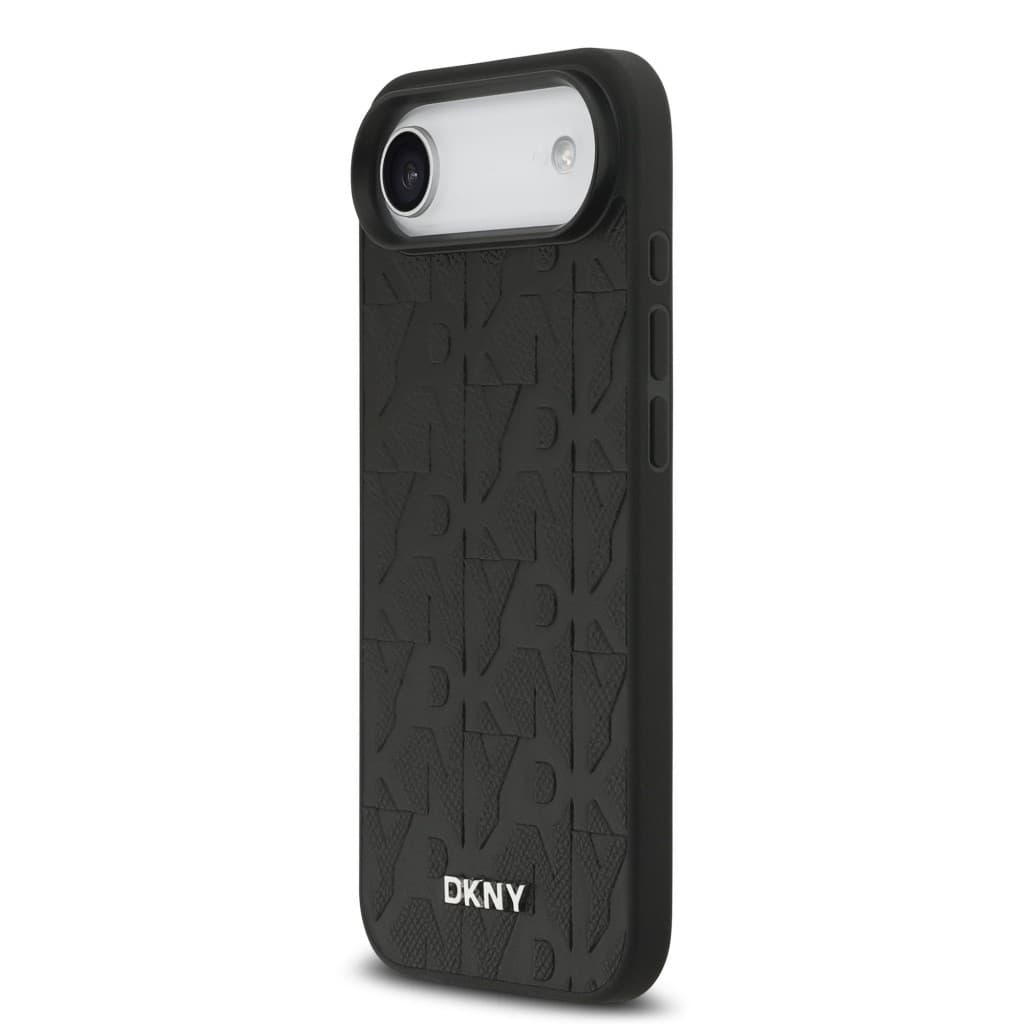 Zadní kryt DKNY PU Leather Grid Pattern Magsafe pro iPhone Air Black - náhled 2