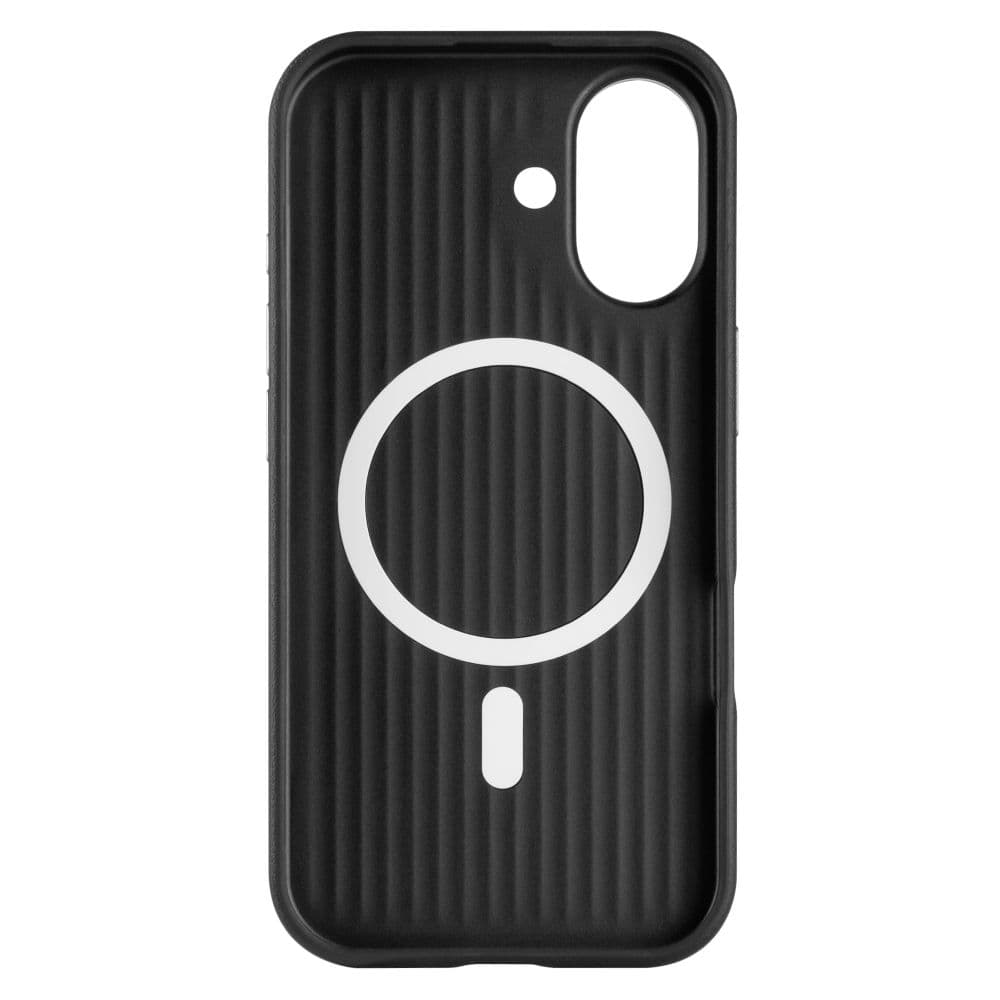 Kryt FIXED MagLeather pro Apple iPhone 17, z veganské kůže s podporou MagSafe, černý - náhled 2