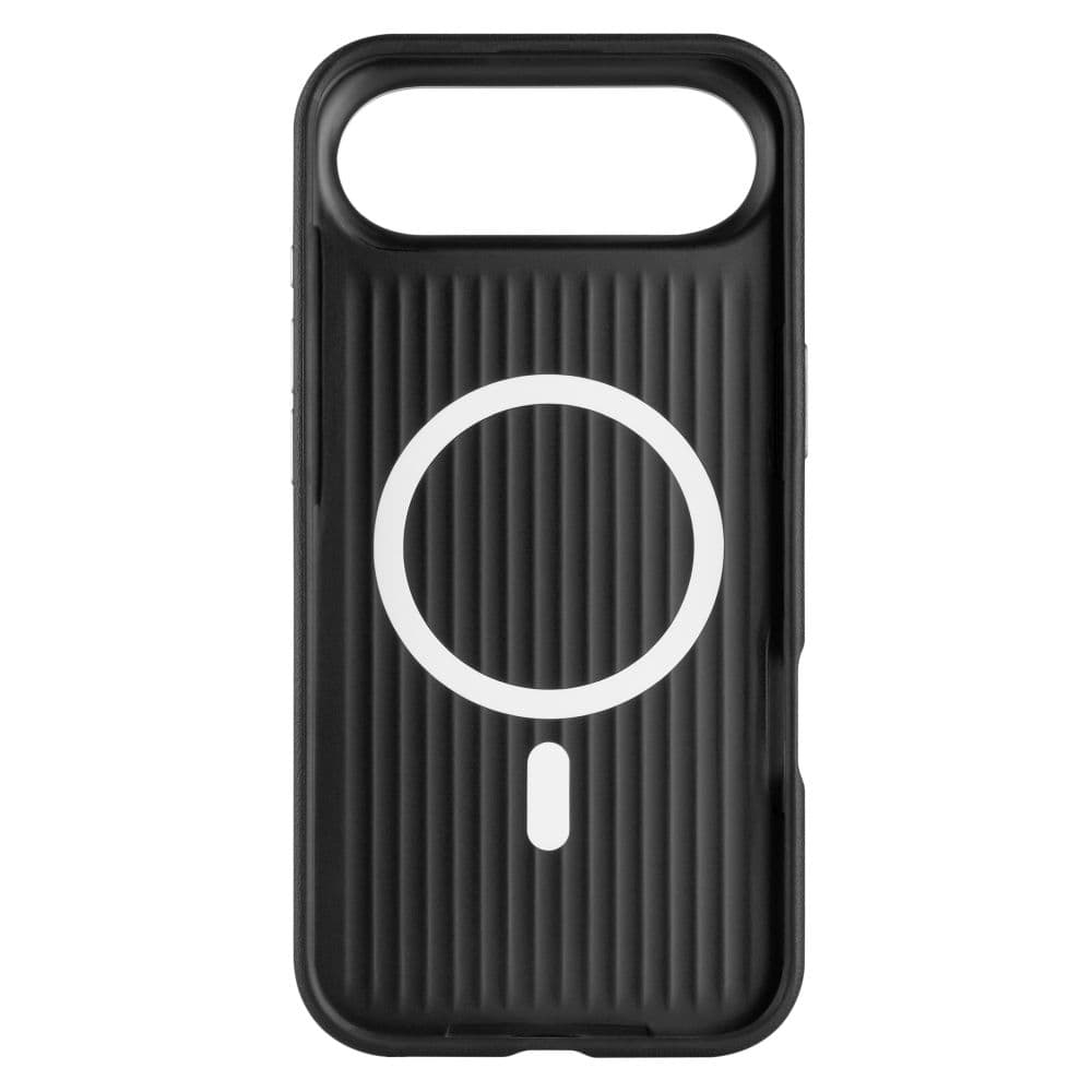 Kryt FIXED MagLeather pro Apple iPhone Air, z veganské kůže s podporou MagSafe, černý - náhled 2