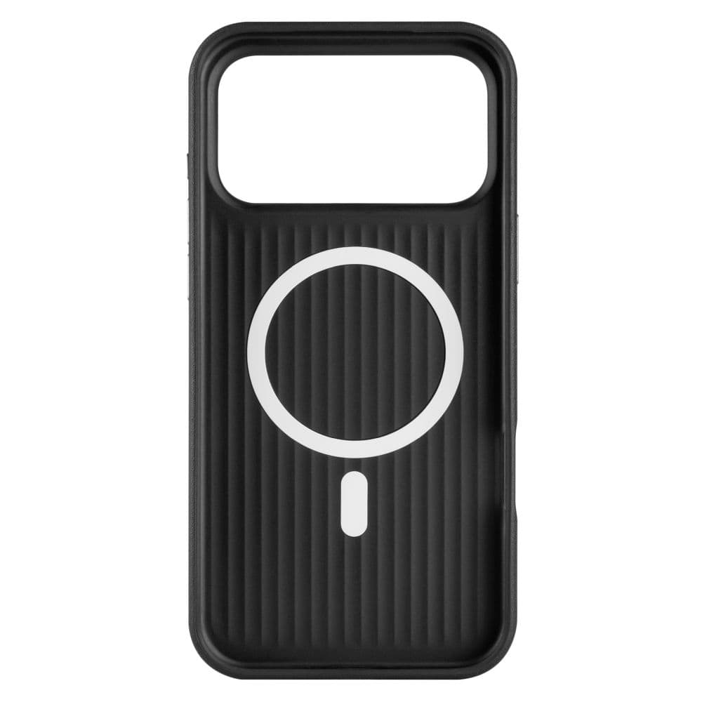 Kryt FIXED MagLeather pro Apple iPhone 17 Pro Max, z veganské kůže s podporou MagSafe, černý - náhled 2