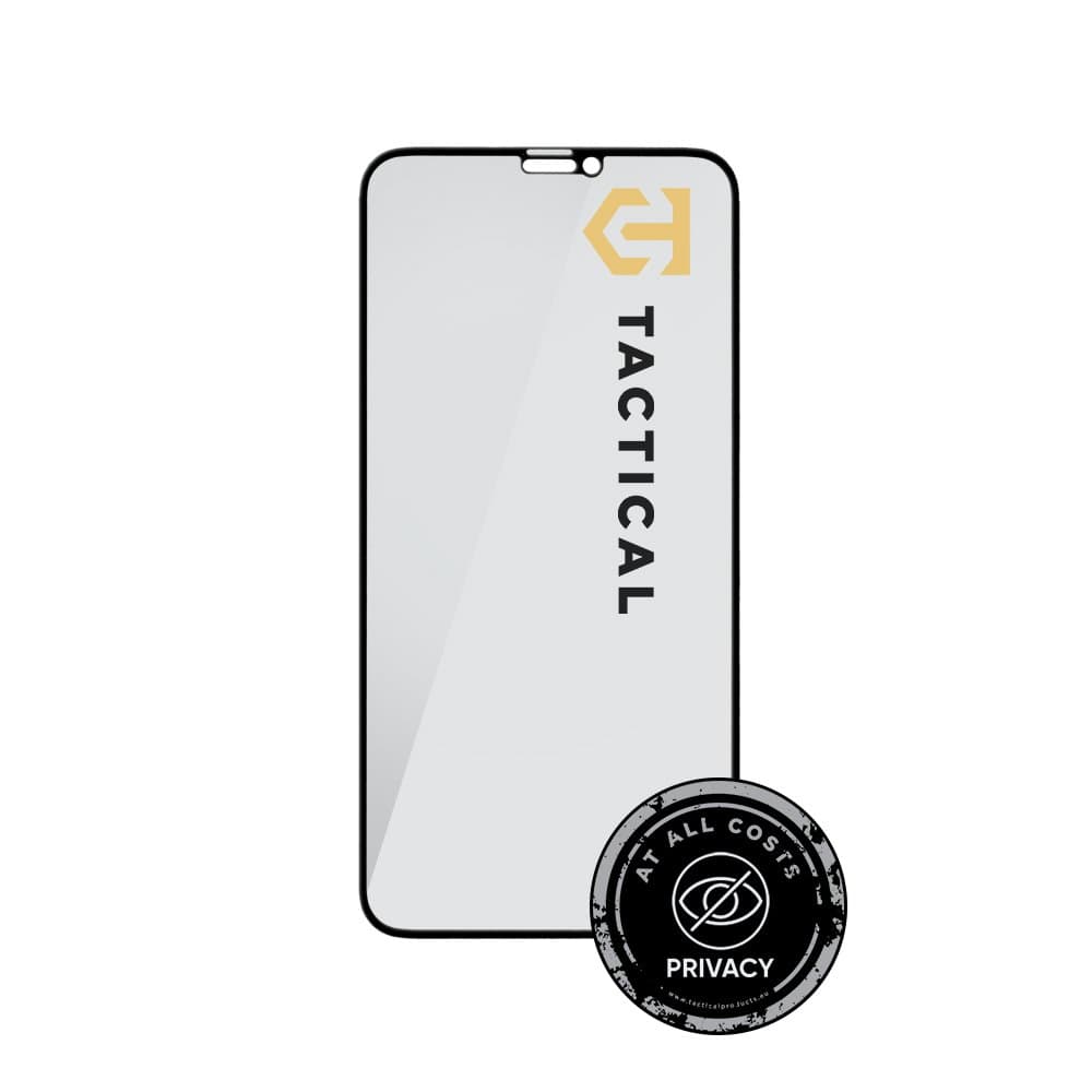 Tvrzené sklo Tactical Glass Shield Privacy Stealth 5D pro Apple iPhone 11-XR Black - náhled 2