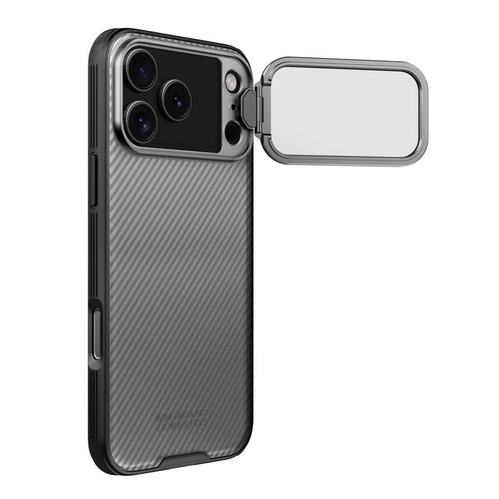 Zadní kryt Nillkin CamShield Prop pro Apple iPhone 17 Pro Max Transparent Black - náhled 2