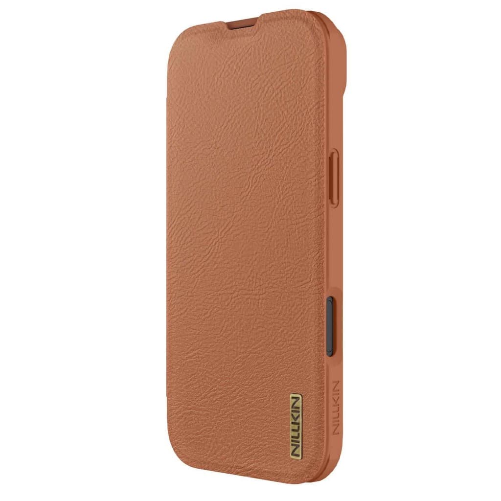 Knížkové pouzdro Nillkin Qin Book PRO pro Apple iPhone Air Brown - náhled 2