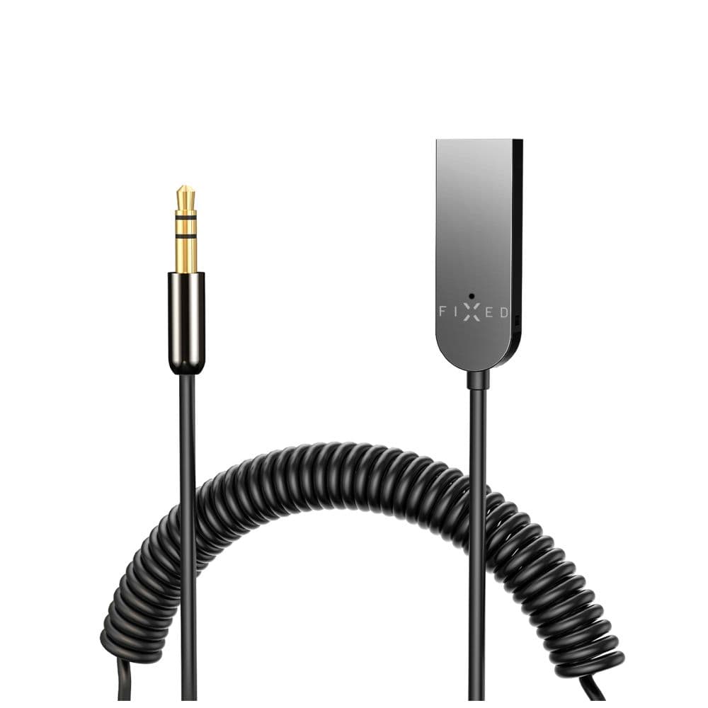 Bluetooth audio přijímač FIXED Signal Alu se zabudovaným mikrofonem, šedý - náhled 2