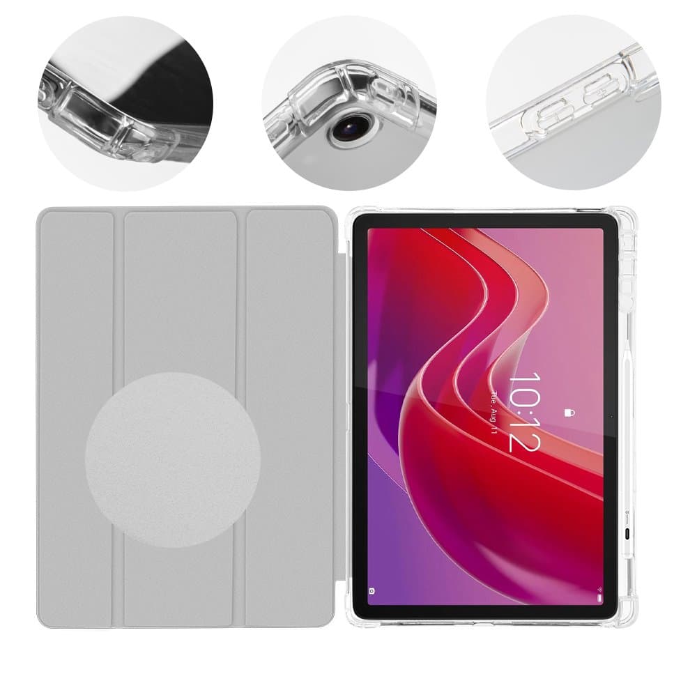 Pouzdro OBAL:ME MistyTab pro Lenovo Tab M11/M11 LTE Light Gray - náhled 2