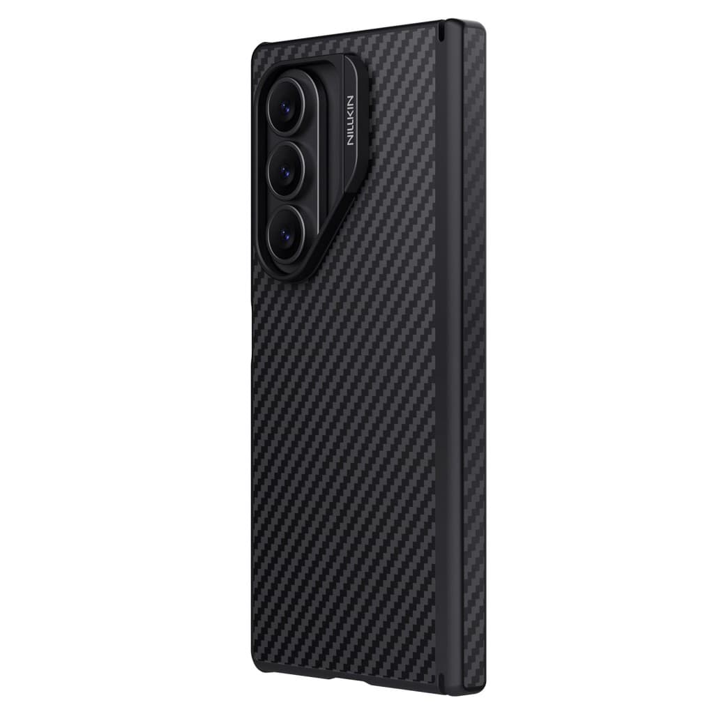 Zadní kryt Nillkin Synthetic Fiber PRO Magnetic pro Samsung Galaxy Z Fold 7 Black - náhled 2