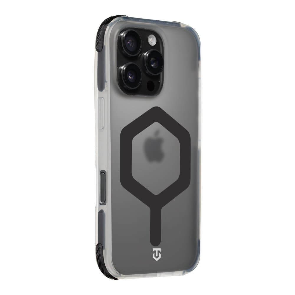 Zadní kryt Tactical MagForce Hexagon pro Apple iPhone 16 Pro T-Black - náhled 2